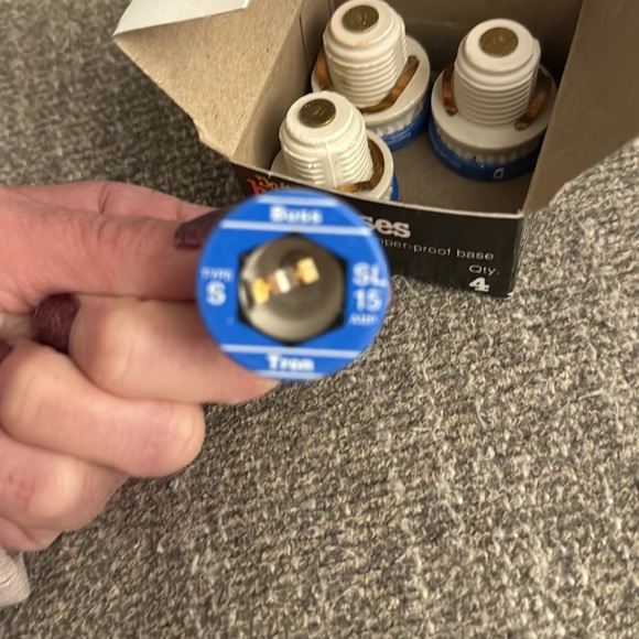 NEW Vintage never used box of SL15 Time Delay Fuses 4 pack - Picture 6 of 6